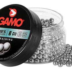 Boite de 500 billes acier BB's cal. 4.5 mm