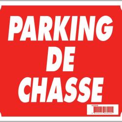 Panneau 'Parking de chasse' 30 x 25 cm
