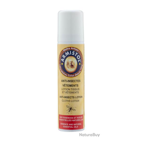 Anti-insectes Armistol pour v�tements aux huiles essentielles - R�pulsif vaporisateur 110 ml