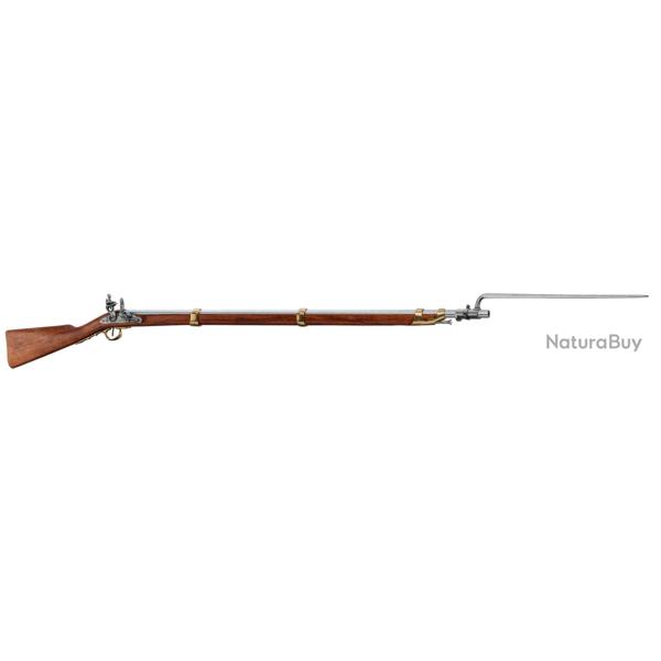 R�plique d�corative Denix de Fusil Napol�on � Ba�onette 1806 - Fusil � ba�onette 1806