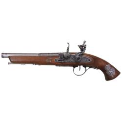 R&eacute;plique d&eacute;corative Denix de pistolet &agrave; silex 18&egrave;me si&egrave;cle - Pistolet Napol&eacute;on 18&egrave;me