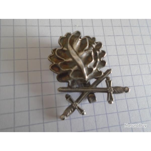 insigne broche militaire feuille de ch�ne