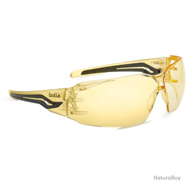 Lunettes de protection BOLLE Silex verres Ambre - Lunettes Ambre Jaune