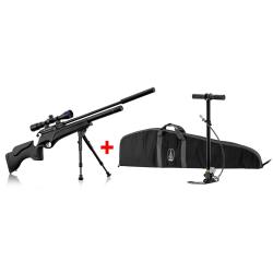 Pack carabine BSA Scorpion + 3-9x40 + bipied + pompe + fourreau - BSA Scorpion