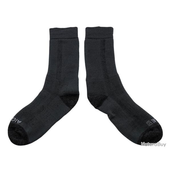 Chaussettes de randonn�e Aigle Noir - P.35 au P.38 noire