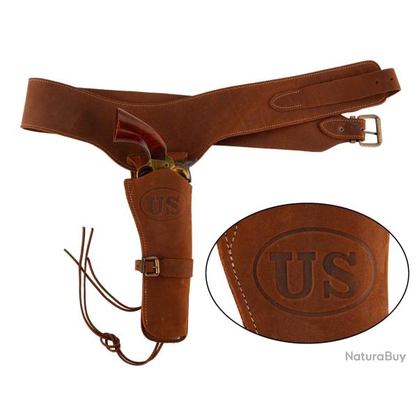 Ceinturon Union state - 110 cm - Marquage US + holster - Ceinturon Union state - 110 cm - Marquage U