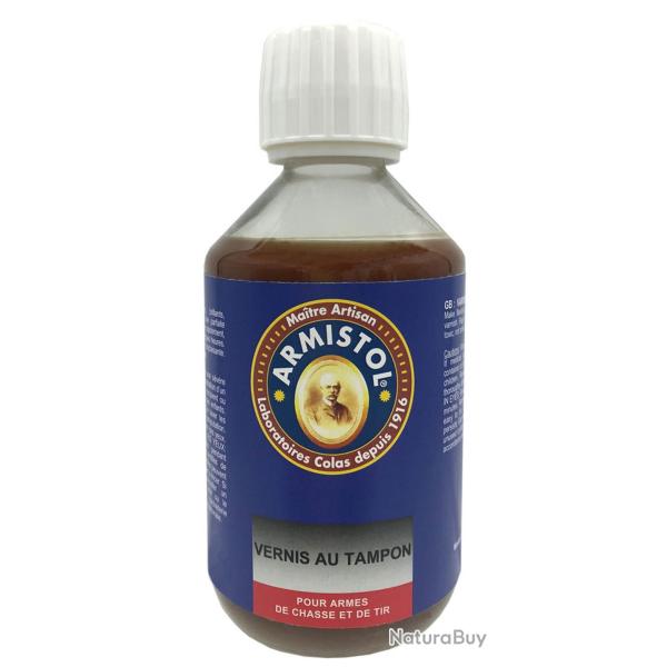 Vernis au tampon Armistol 250ml pour bois - Vernis au tampon Armistol 250ml