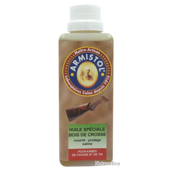 Huile Armistol pour Bois de crosse - Flacon 120ml