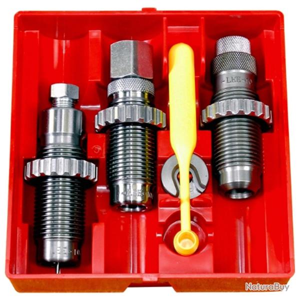 Jeu de 3 outils carbure pour calibres armes de poing - Lee Precision - 9mm Makarov - #90176