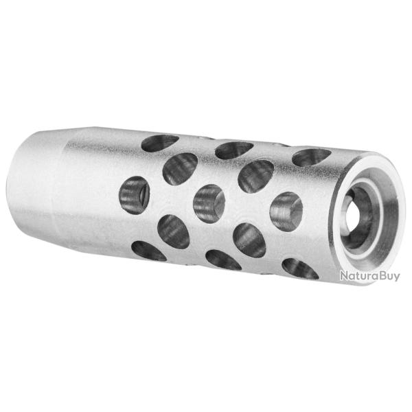 Frein de bouche Audere HMB finition inox pour carabine - cal.30 M18x1