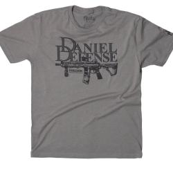 T-Shirt Daniel Defense Classic Gris