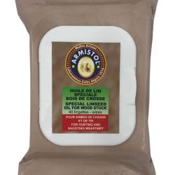 Paquet de 40 Lingettes huil&eacute;es Armistol pour bois de crosse