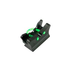 Feuillet de hausse insert fibre optique