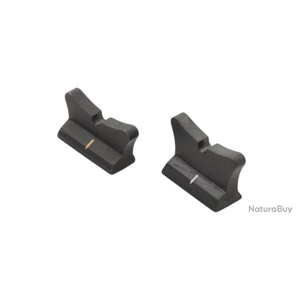 Feuillet de hausse insert fibre optique