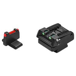 Hausse et guidon fibre optique