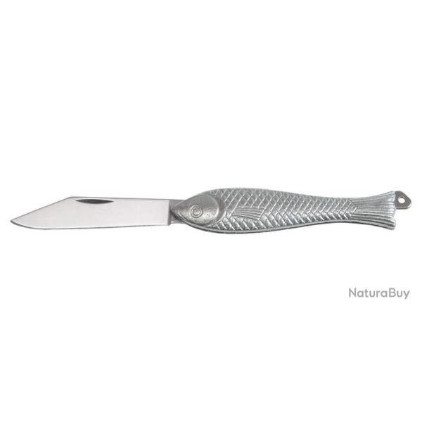 Couteaux porte-cl�s Forme Poisson Argent� Mikov