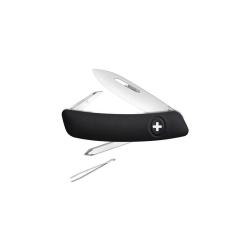 Couteaux suisses D02, noir Swiza