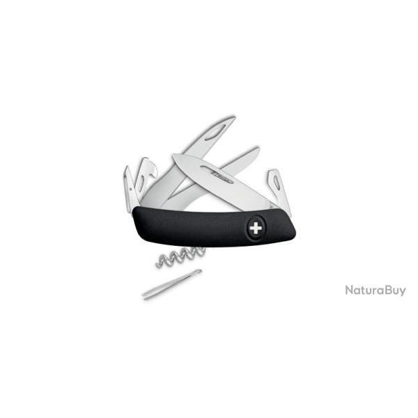 Couteaux suisses D07 Scissors, noir Swiza