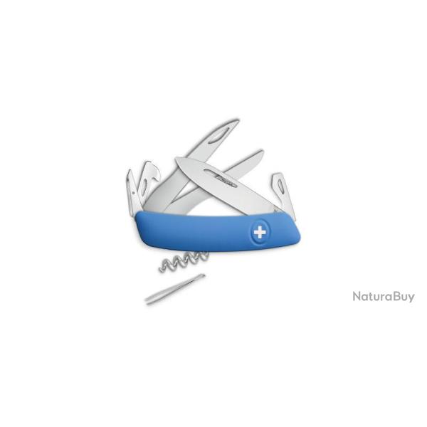 Couteaux suisses D07 Scissors, bleu Swiza