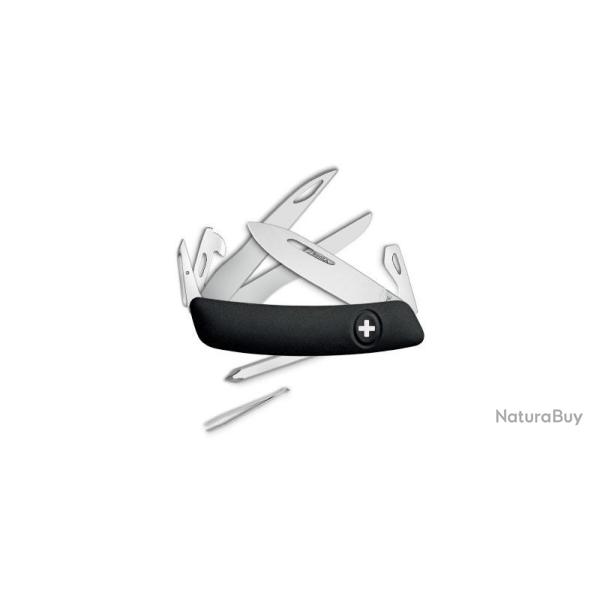 Couteaux suisses D08 Scissors, noir Swiza