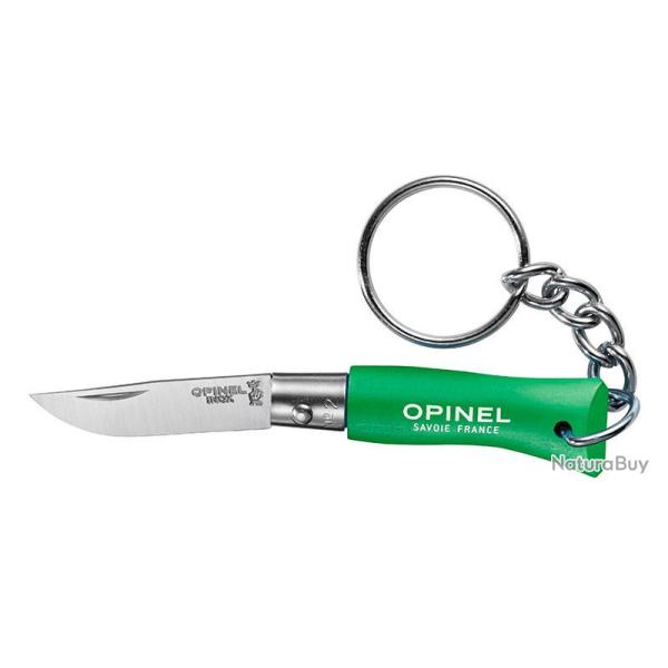Couteaux porte-cl�s Porte-cl�s N�02 Inox - Vert Opinel