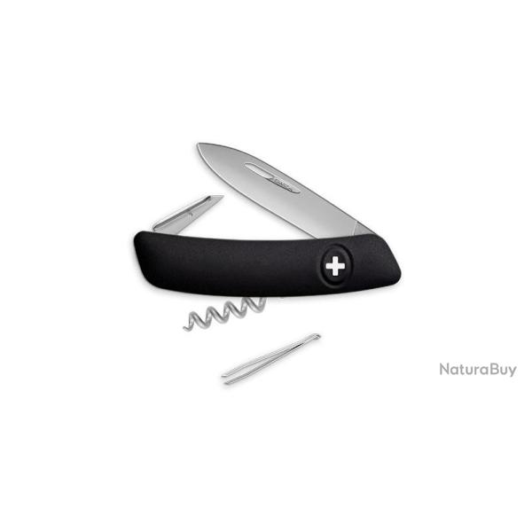 Couteaux suisses D01 Noir matte Swiza