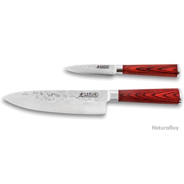 Set Pakka - Coffret 2 couteaux Wusaki