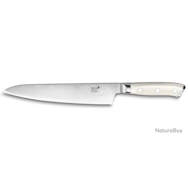 Couteaux de chef Damas - �minceur Deglon