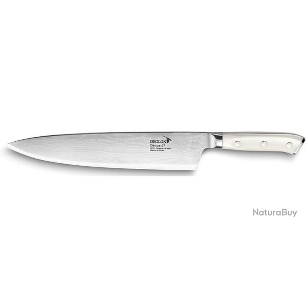 Couteaux de chef Damas - �minceur Deglon