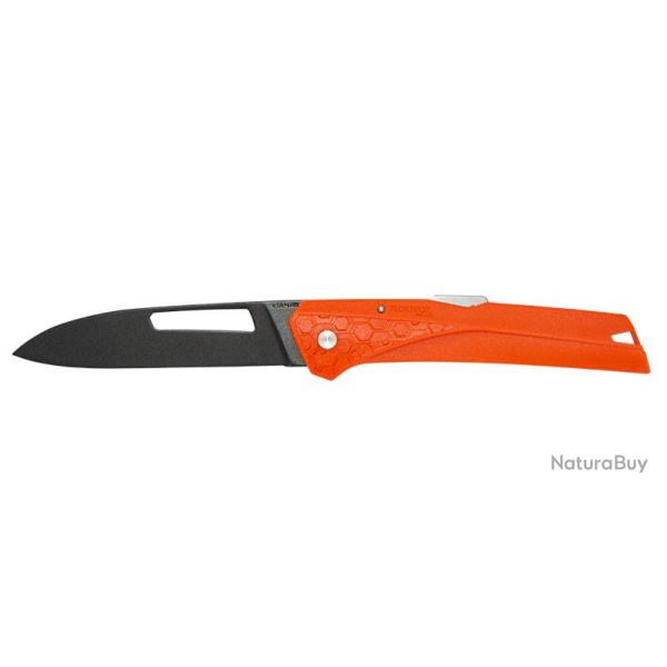 Couteaux r�gionaux Kiana orange - Lame noire Florinox