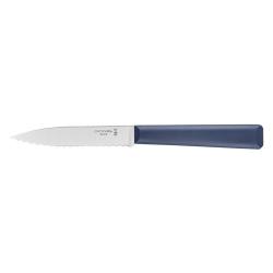 Couteaux office Office crant&eacute; n&deg;313 Bleu - Lame 100mm Opinel