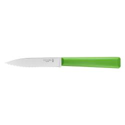 Couteaux office Office crant&eacute; n&deg;313 Vert - Lame 100mm Opinel