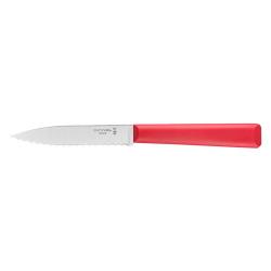 Couteaux office Office crant&eacute; n&deg;313 Rouge - Lame 100mm Opinel