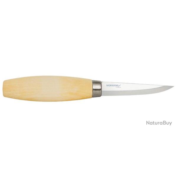Couteaux � bois Carving droit 106 acier carbone Morakniv
