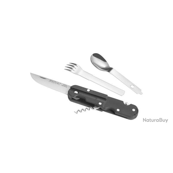 Couteaux multi-fonctions Bivouac Noir TBOUTDOOR