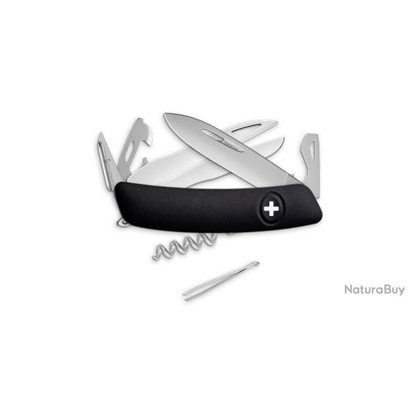 Couteaux suisses D07 Allmatt - noir Swiza
