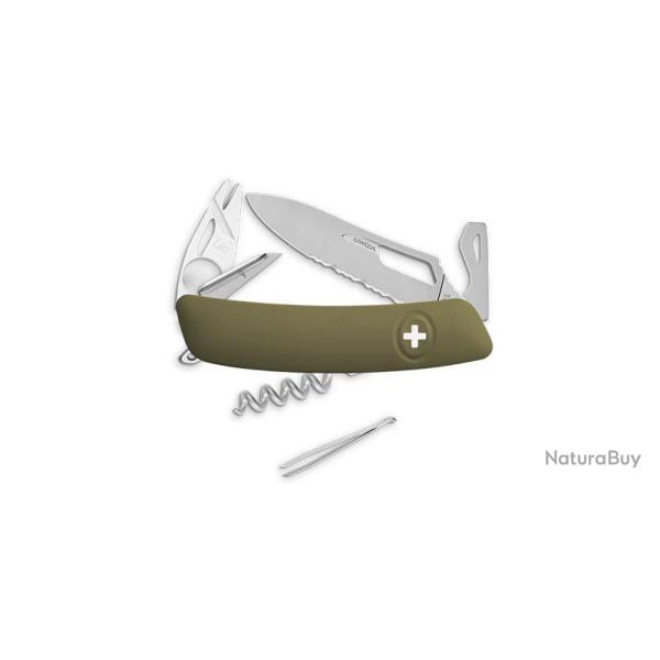 Couteaux suisses SH03 Tire-Tique Allmatt - olive Swiza