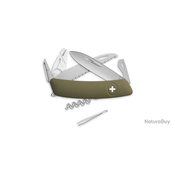Couteaux suisses TT05 Tire-Tique Allmatt - olive Swiza