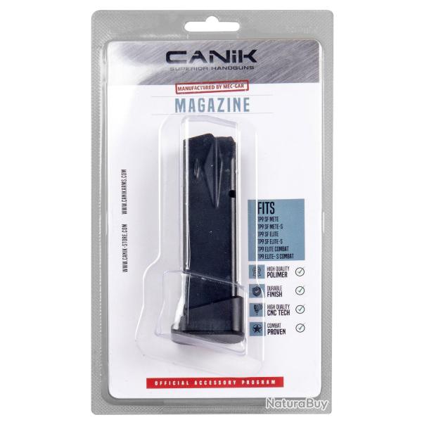 CHARGEUR TP9 18 COUPS (15 CPS +3 TALON ALU) CANIK