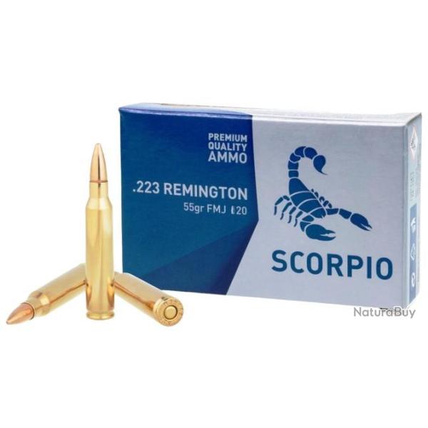 x20 Munitions - STV - Scorpio .223 Rem FMJ 55Gr (x20)