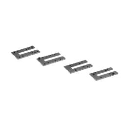 4 INTERFACES MOS 3 POUR GLOCK AIRSOFT - TRIJICON, DOCTER, LEUPOLD, C-MORE