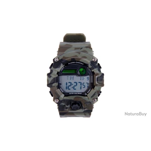 MONTRE TACTIQUE DIGITALE NOIRE DELTA TACTICS