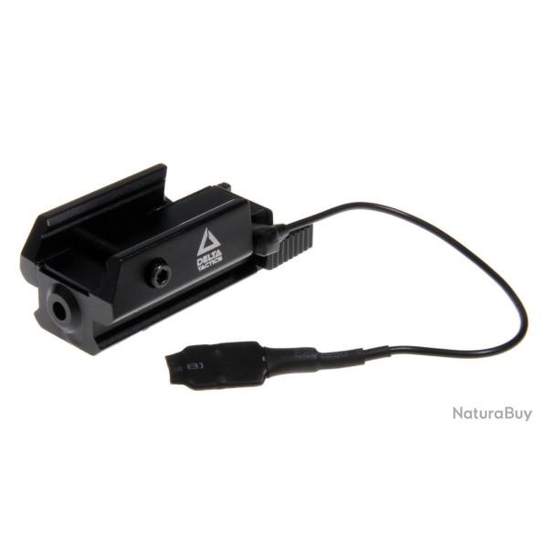 LASER ROUGE AVEC RAIL PICATINNY DELTA TACTICS