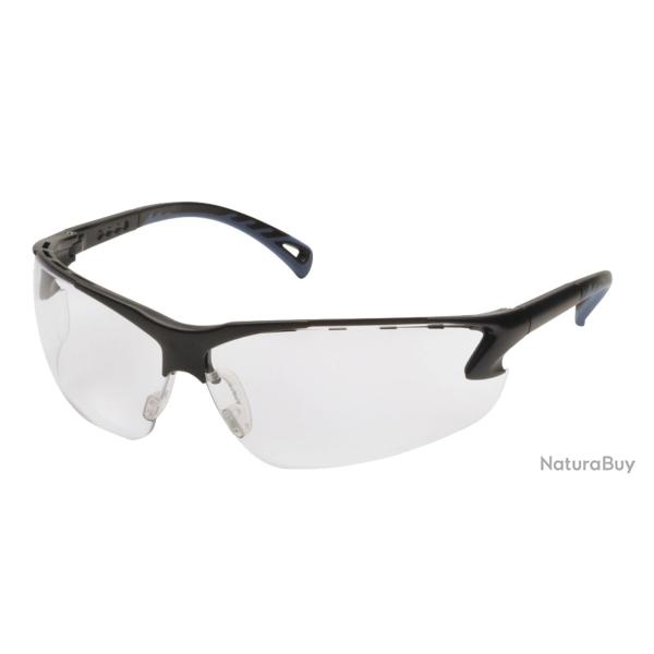 Lunettes de protection translucide et Noire - Noir avec verres clairs