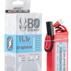1 stick batterie Graphene 3S 11.1V 1000mAh 70C Lipo - 1 stick - 1000mAh 70C - Mini TAMYIA