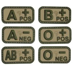 Patch PVC Groupe sanguin Vcam Viper - B+