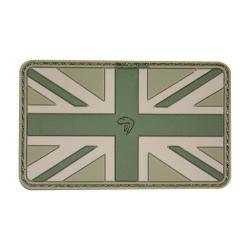 Patch PVC Union Jack Flag Viper - GRIS