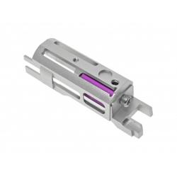 Cage nozzle en aluminium B02 blowback Housing pour Hi-Capa Argent