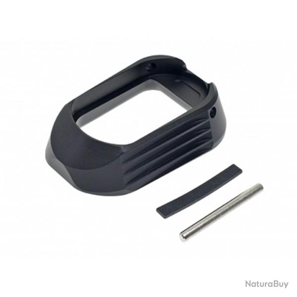 Magwell Match Grade T01 en aluminium pour Hi-Capa Noir