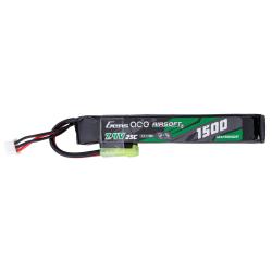 batterie Lipo 2S 7.4V 1500mAh 25C 1 stick Genspow - 7.4V 1500mAh 25C 1 &eacute;l&eacute;ment
